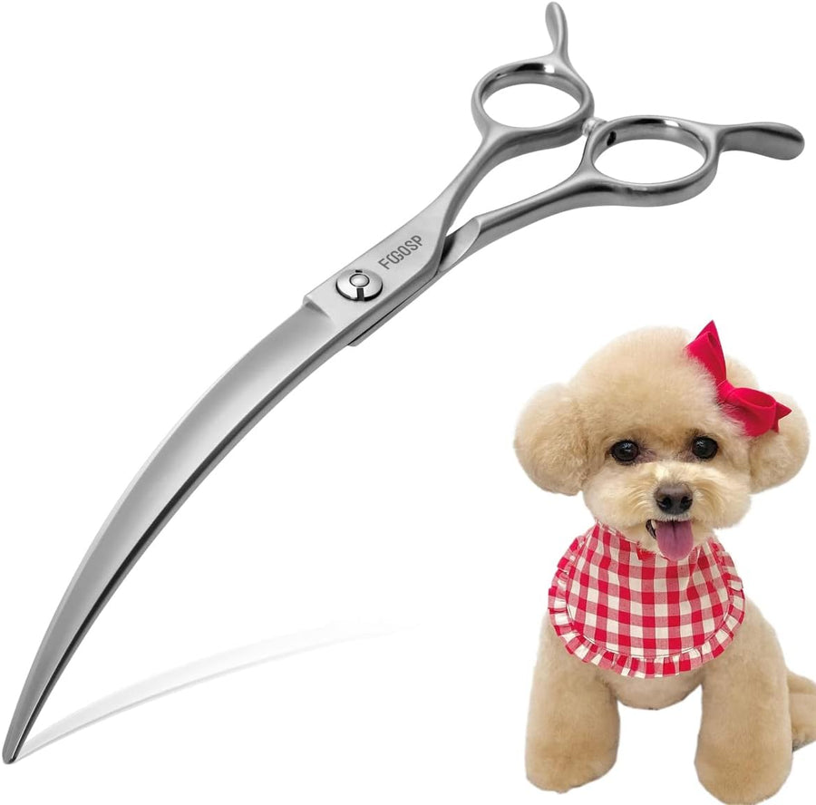 7 inch curved grooming scissor