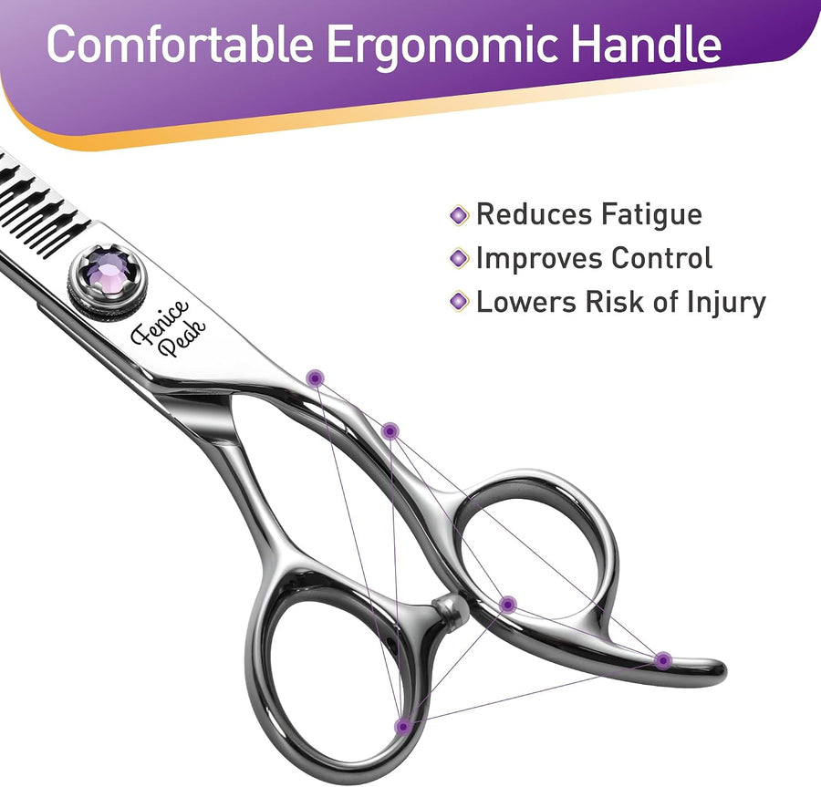 7 inch Traceless Thinning Dog Grooming Scissors Professional Dog Shears Made of 