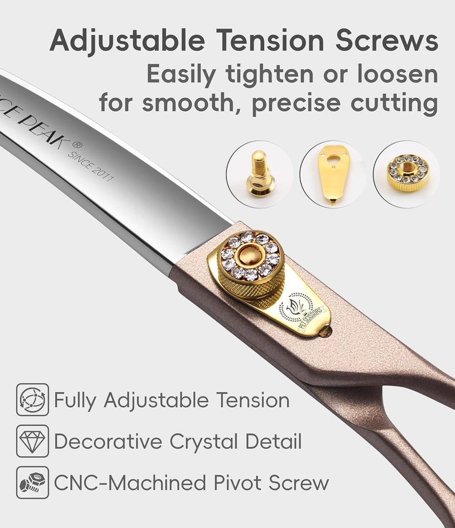 7 inch curved grooming scissor