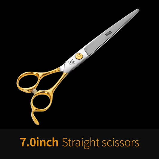 Fenice 6.5_6.75_7.0_7.5 inch Professional Dog Grooming Scissors Cutting Thinning Shear for Dog_Cats Animals Groomer Tools