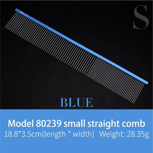 Fenice Metal Comb for Dogs Stainless Steel Pet Dog Cat Pin Comb Hair Brush Hairbrush Flea Comb Pets Acessorios Pet Grooming