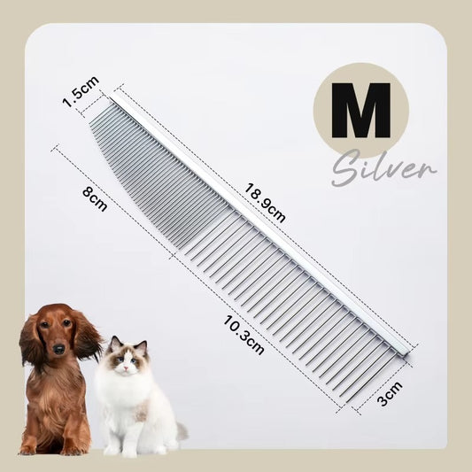 Fenice New Style Ultra Light Pet Beauty Combination Comb Dining Knife Pin Brush for Styling_Opening Knots_Removing the Floating