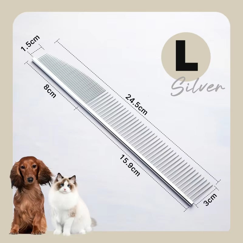 Fenice New Style Ultra Light Pet Beauty Combination Comb Dining Knife Pin Brush for Styling_Opening Knots_Removing the Floating