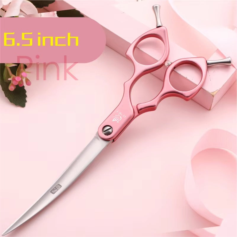 Fenice Professional Dog Grooming Scissors Curved Shear