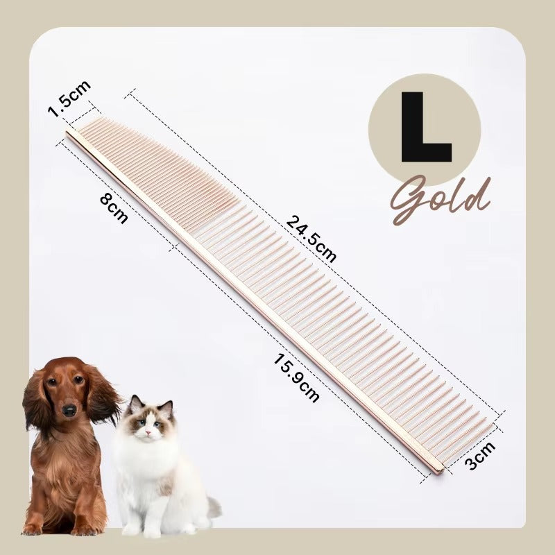 Fenice New Style Ultra Light Pet Beauty Combination Comb Dining Knife Pin Brush for Styling_Opening Knots_Removing the Floating