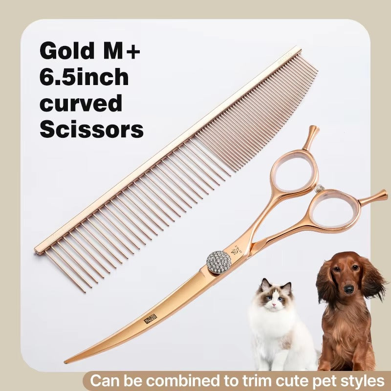 Fenice New Style Ultra Light Pet Beauty Combination Comb Dining Knife Pin Brush for Styling_Opening Knots_Removing the Floating