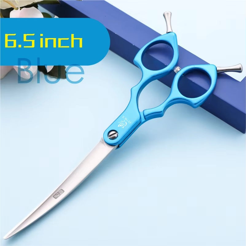 Fenice Professional Dog Grooming Scissors Curved Shear