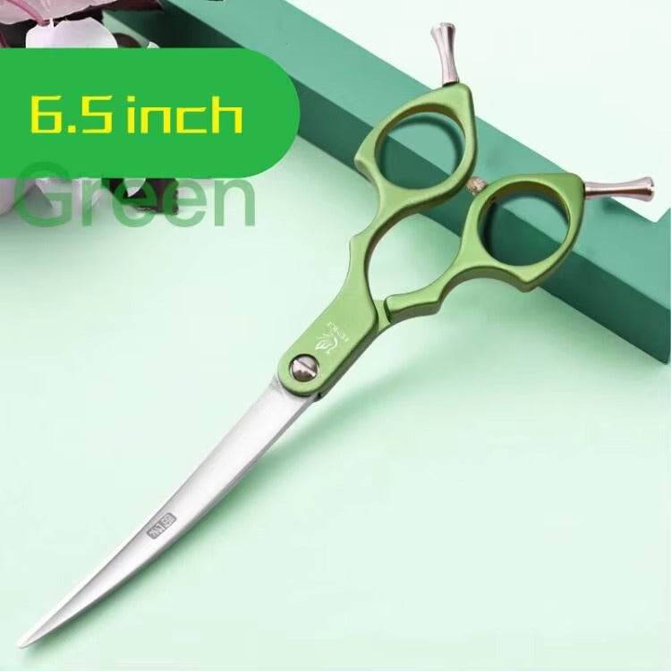 Fenice Professional Dog Grooming Scissors Curved Shear