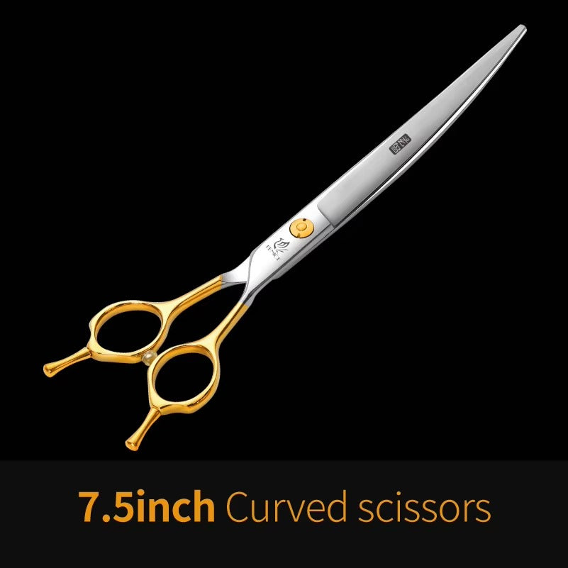 Fenice 6.5_6.75_7.0_7.5 inch Professional Dog Grooming Scissors Cutting Thinning Shear for Dog_Cats Animals Groomer Tools