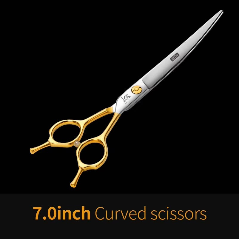 Fenice 6.5_6.75_7.0_7.5 inch Professional Dog Grooming Scissors Cutting Thinning Shear for Dog_Cats Animals Groomer Tools