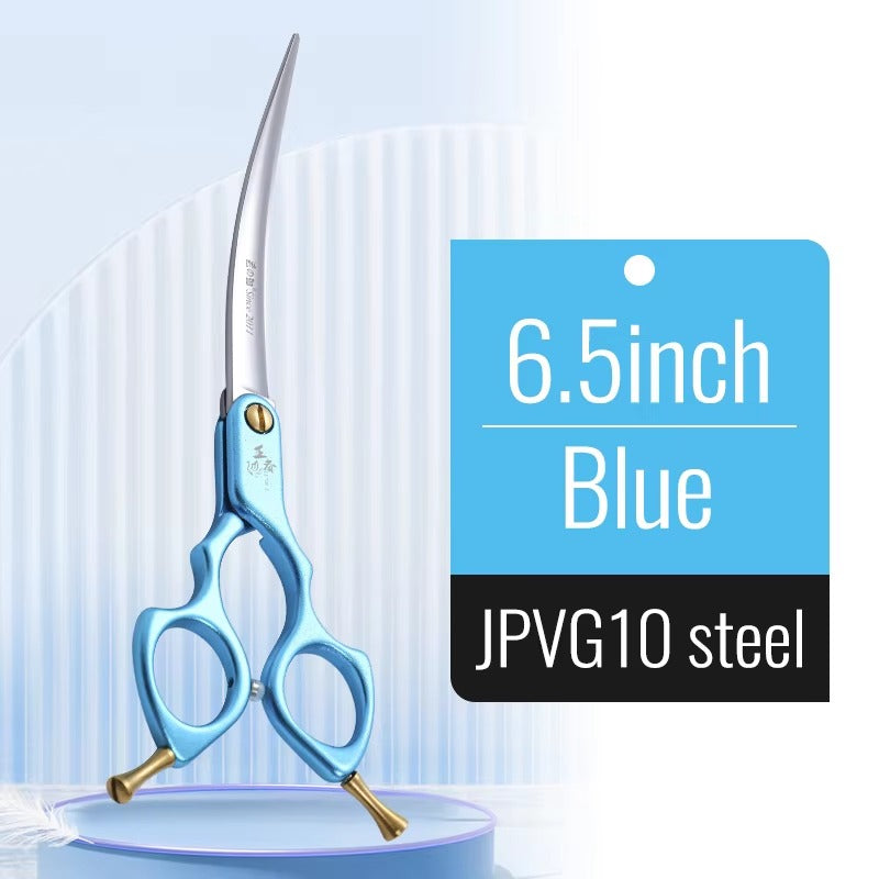 Fenice Professional Dog Grooming Scissors Curved Shear