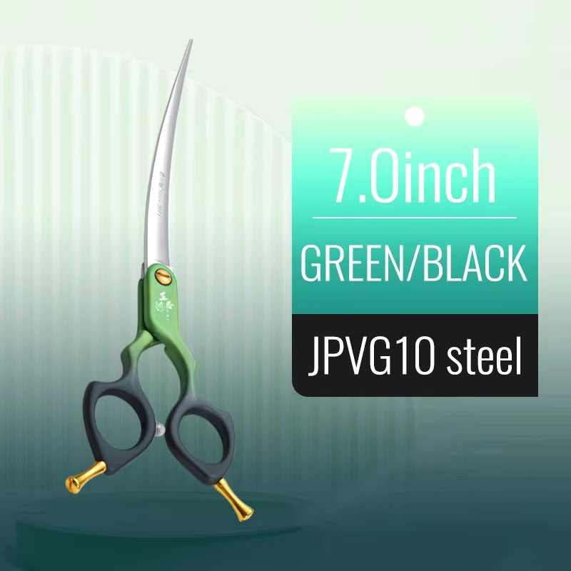 Fenice Professional Dog Grooming Scissors Curved Shear