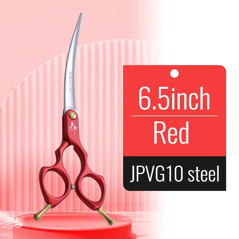 Fenice Professional Dog Grooming Scissors Curved Shear