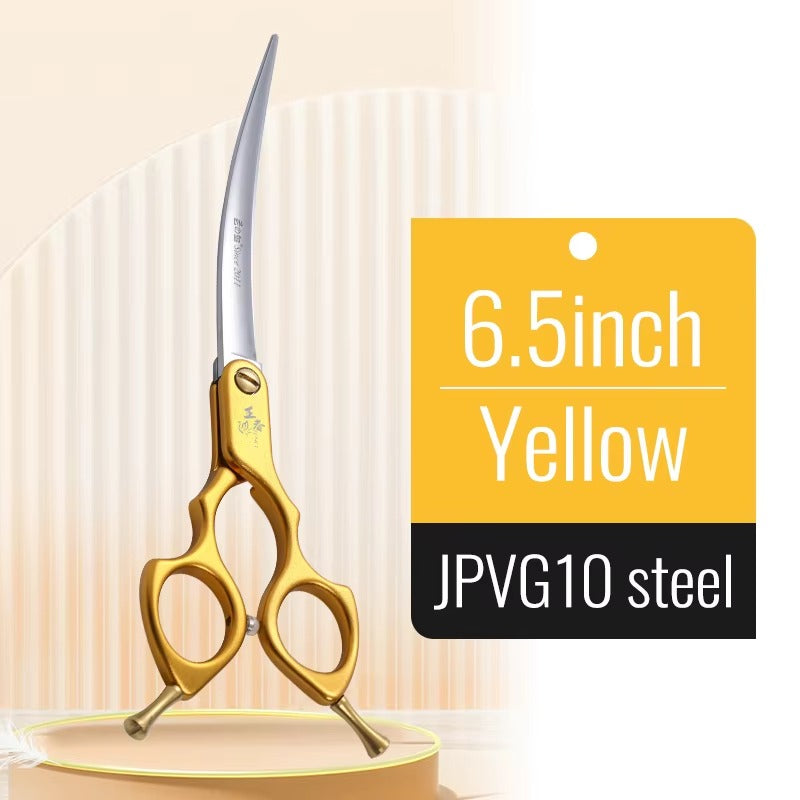 Fenice Professional Dog Grooming Scissors Curved Shear