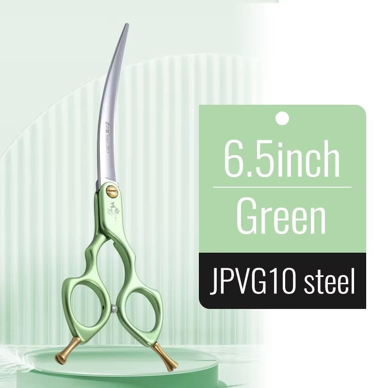 Fenice Professional Dog Grooming Scissors Curved Shear