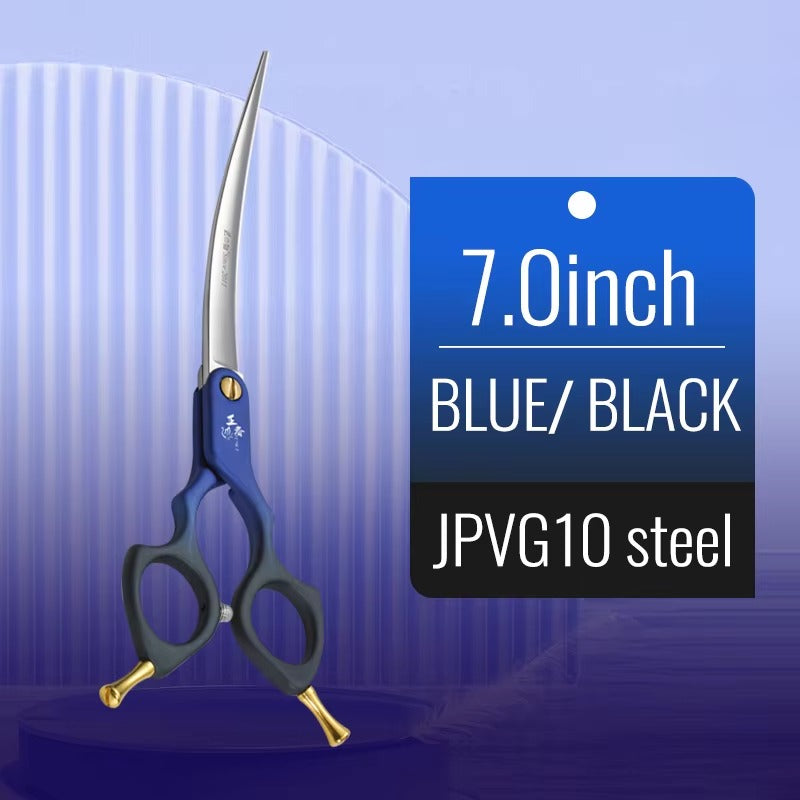 Fenice Professional Dog Grooming Scissors Curved Shear